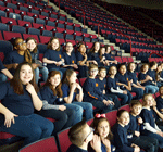 Chorus at Albany Devils game