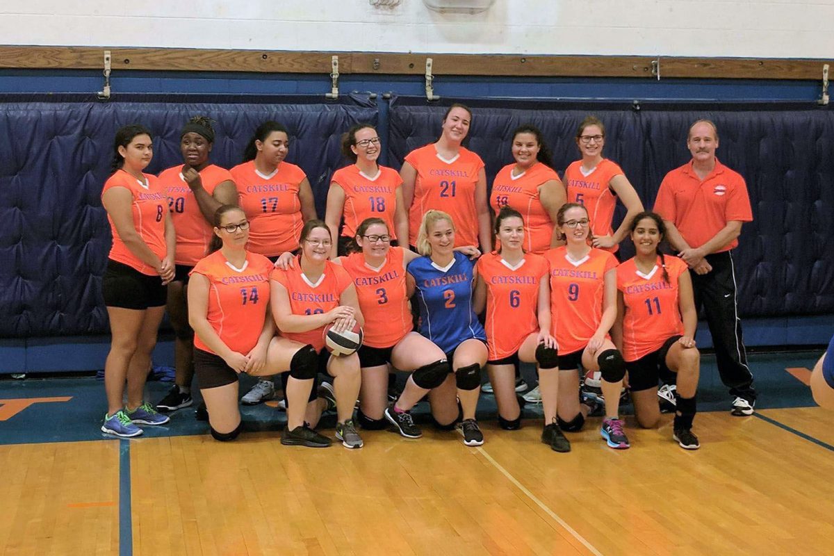 Girls Volleyball team photo