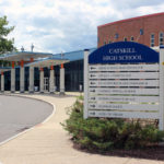 Front entrance to Catskill High School