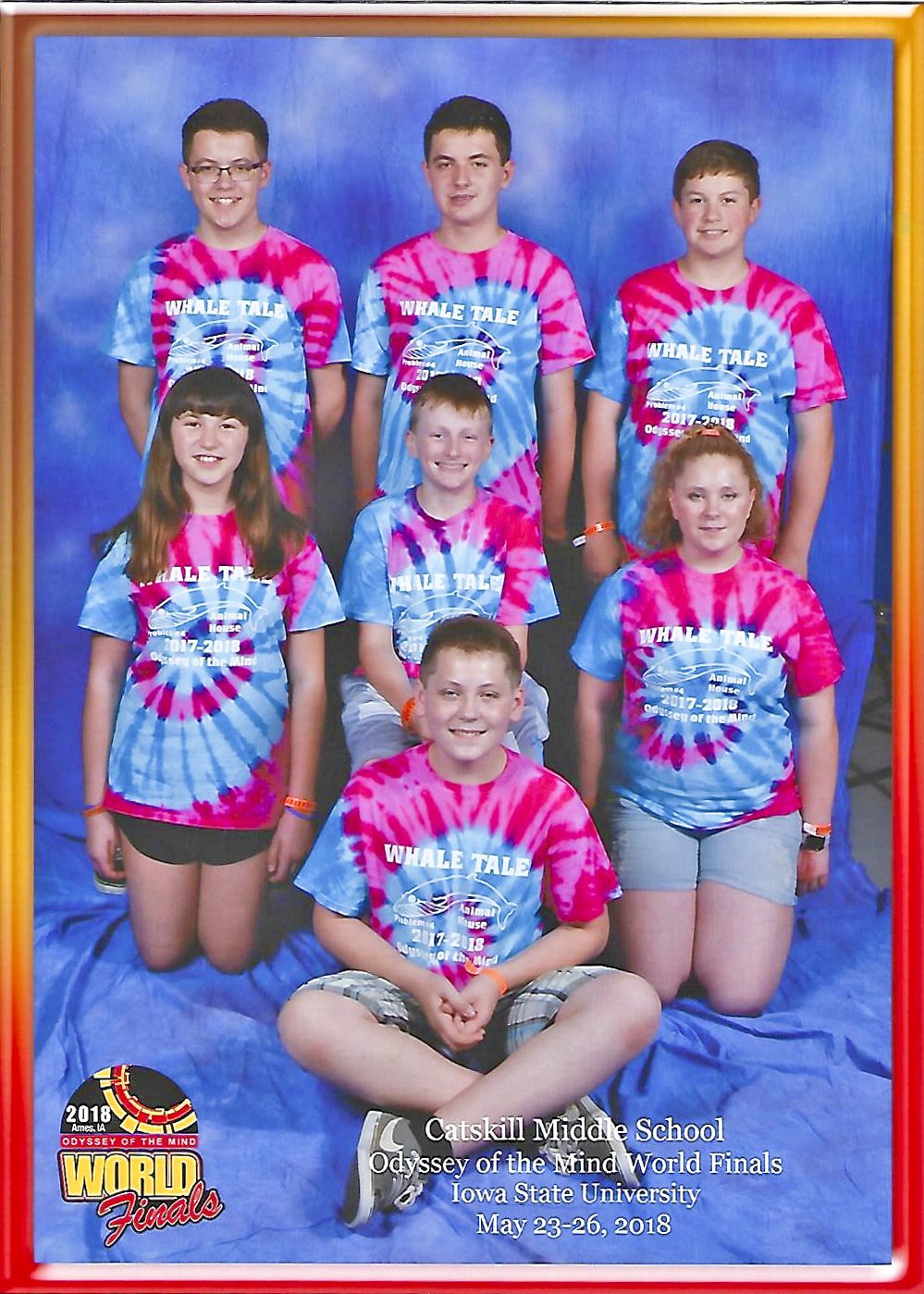 Team Whale Tale team photo at world finals