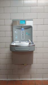 water bottle refilling stations