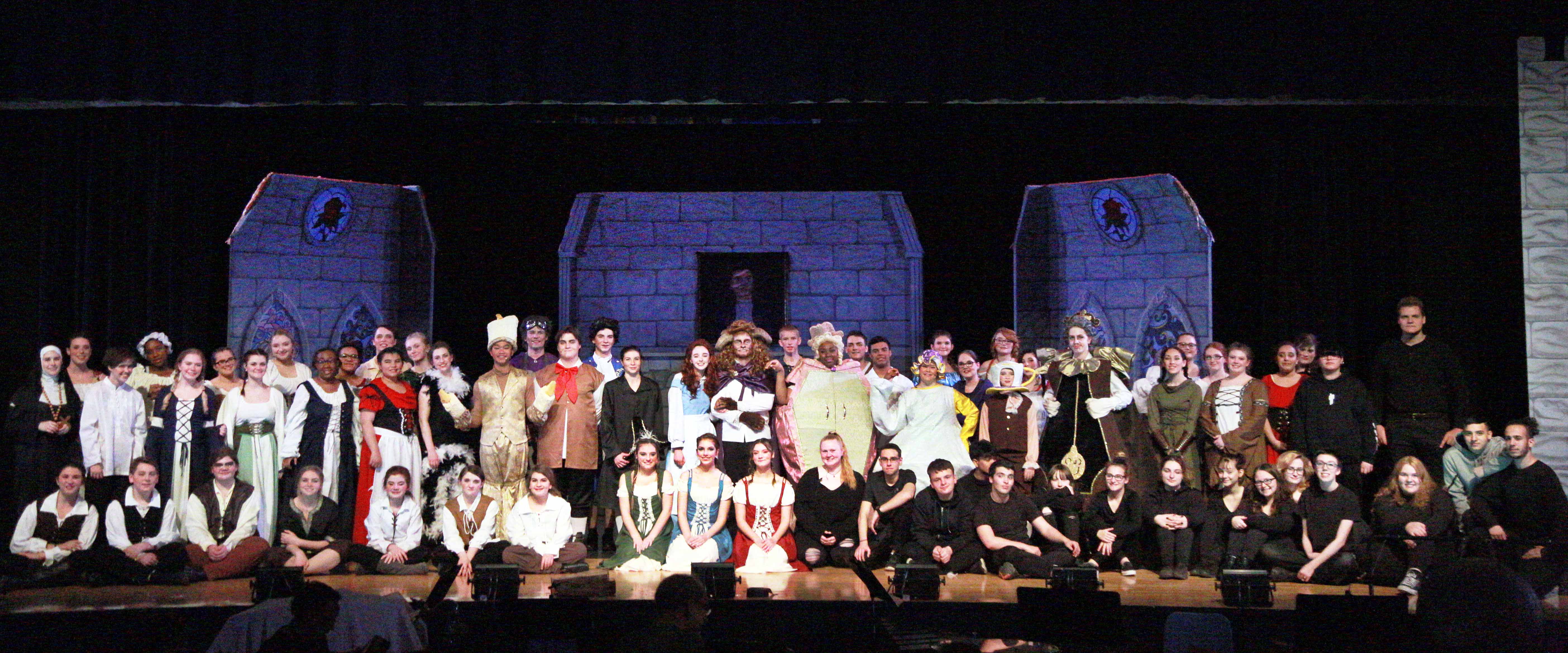 Cast and crew of Bueaty and the Beast