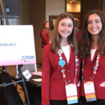 Emma Brown and Lauren Liberti at the FCCLA Conference