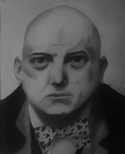 portrait of bald man