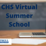 CHS Virtual Summer School with Catskill logo and image of laptop