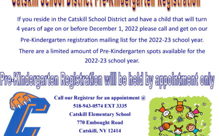 Pre-Kindergarten Registration Flyer