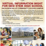 PTECH Virtual Info Night Flyer