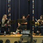 sylvan winds playing for students