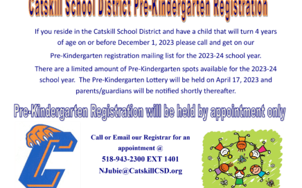 Pre-Kindergarten Registration Banner