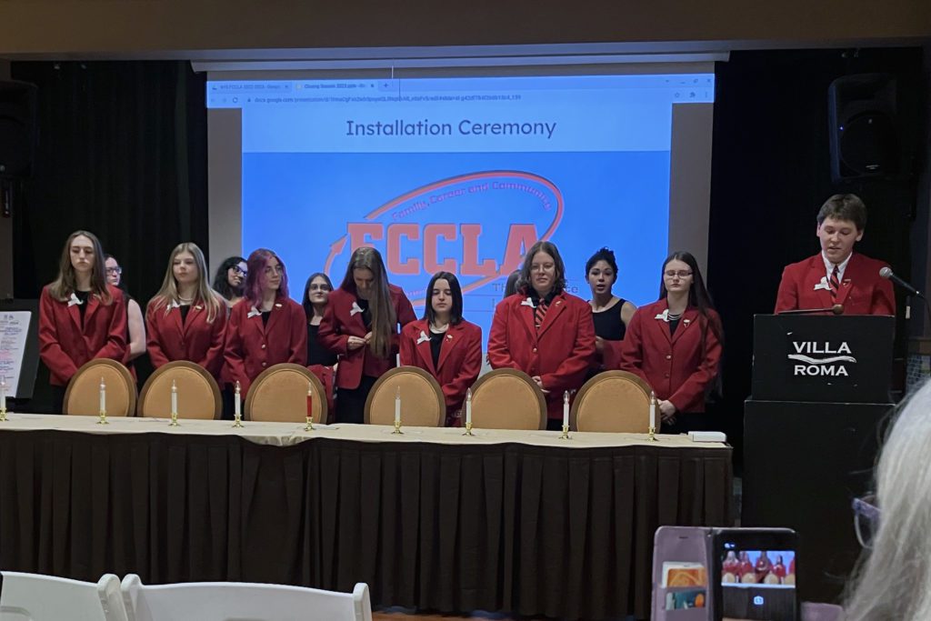 FCCLA Student Officers open conference