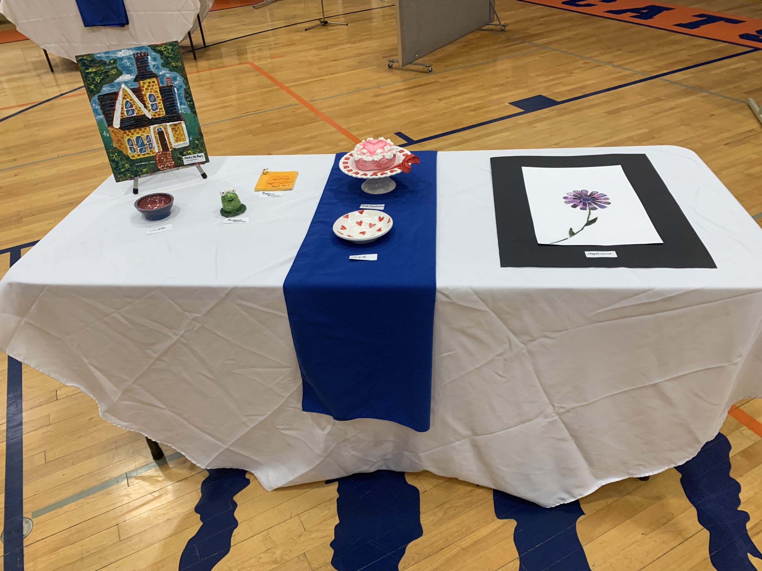 student art on dtable