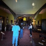 students tour Olana