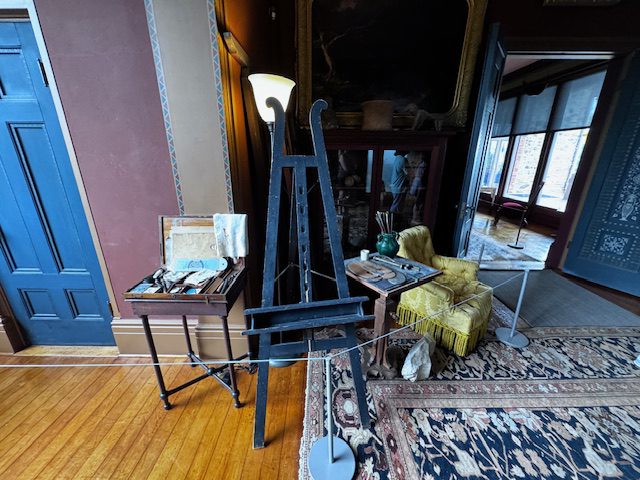 Frederick Churches art studio
