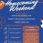 Homecoming weekend flyer