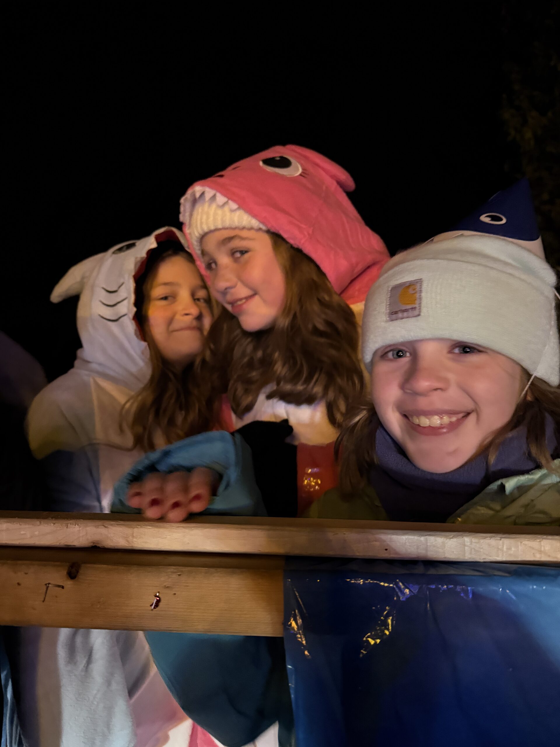girls smiling