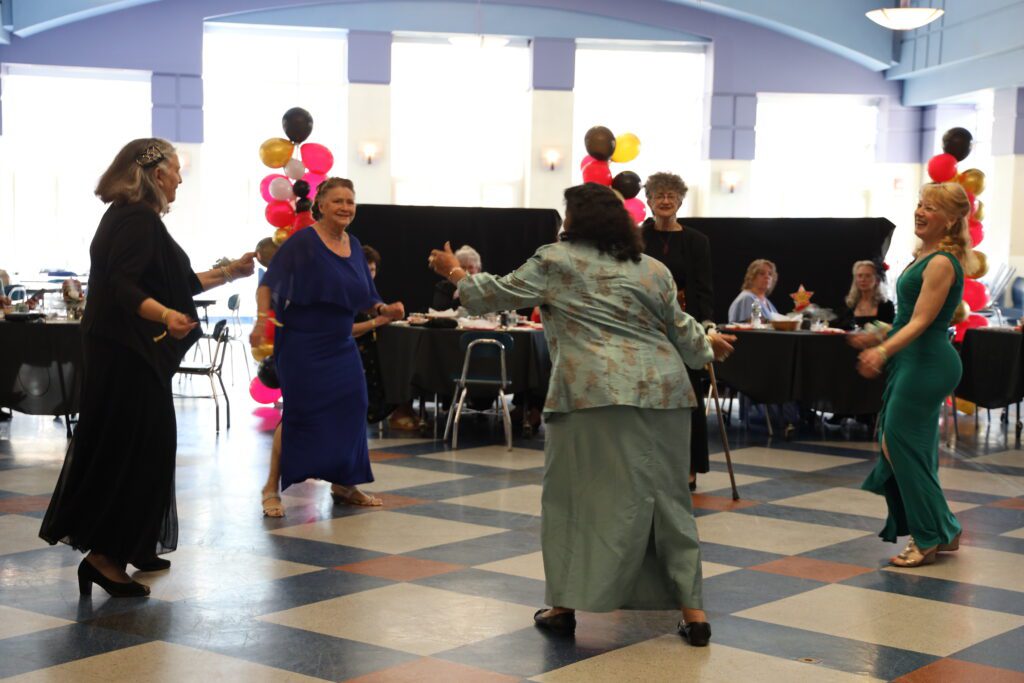 women dancing