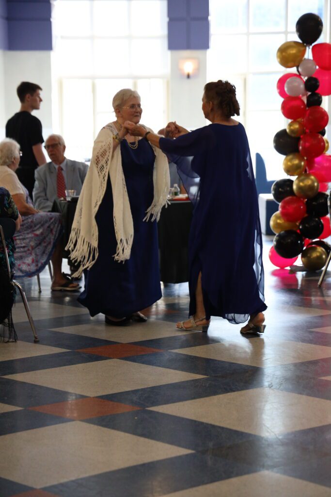 women dancing
