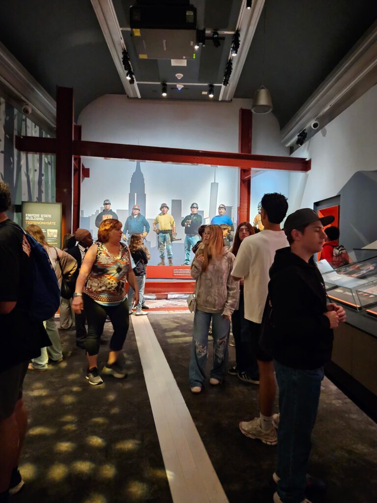 Mrs.-Casalino-and-Students-Learning-About-NY-Native-American-History